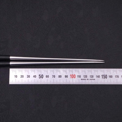 Moribashi Chopsticks Honyaki Stainless Black-Ishime Handle 150mm-[Musashi]-[Japanese-Kitchen-Knives]