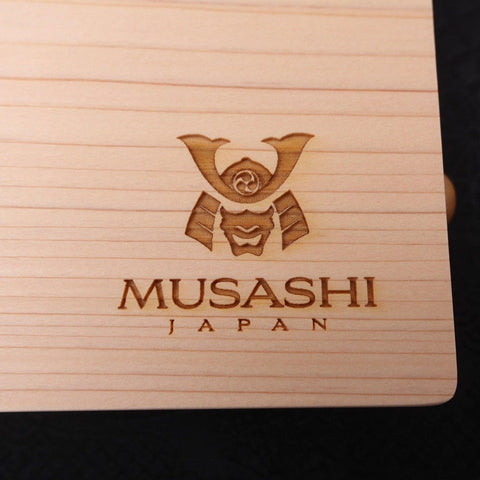 Musashi Professional Cutting Board Hinoki 457mm×240mm×30mm (9.4”)-[Musashi]-[Japanese-Kitchen-Knives]