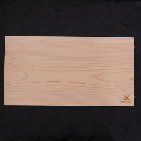 Musashi Professional Cutting Board Hinoki 457mm×240mm×30mm (9.4”)-[Musashi]-[Japanese-Kitchen-Knives]