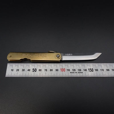 Sword shape Higonokami Shirogami 100mm-[Musashi]-[Japanese-Kitchen-Knives]